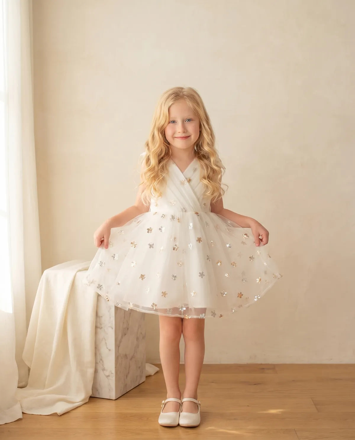 White & Ivory Girls Dresses, Sizes 1-10 | Faeella White & Ivory Girls Dresses, Sizes 1-10 | Faeella