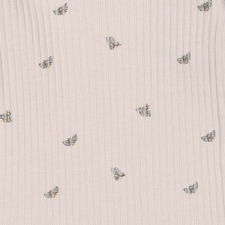 The Printed Short Sleeve Dress - Bee