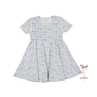 The Printed Short Sleeve Dress - Starfish