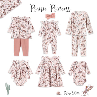 Prairie Princess Girl's Western Cowgirl Bamboo Dress