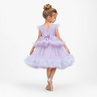 Lilac Fairy Twirl Sequin Tulle Birthday Dress