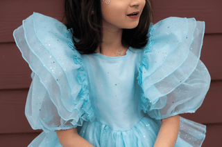Bluebell Fairy Layered Dress – fairy - inspired dress for girls, perfect for | Faeella
