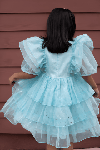 Bluebell Fairy Layered Dress – fairy - inspired dress for girls, perfect for | Faeella