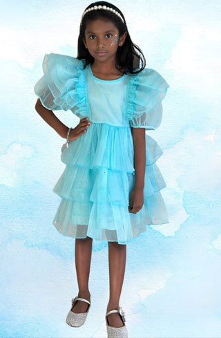 Bluebell Fairy Layered Dress – fairy - inspired dress for girls, perfect for | Faeella