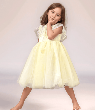 Buttercream Belle Dress – fairy - inspired dress for girls, perfect for | Faeella