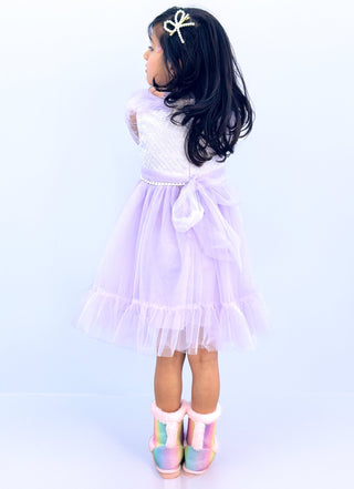 Dreamy Lilac Princess Dress – fairy - inspired dress for girls, perfect for | Faeella