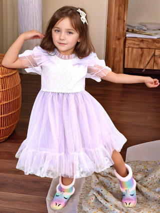 Dreamy Lilac Princess Dress – fairy - inspired dress for girls, perfect for | Faeella