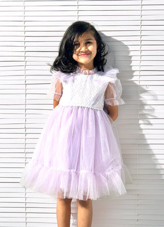 Dreamy Lilac Princess Dress – fairy - inspired dress for girls, perfect for | Faeella