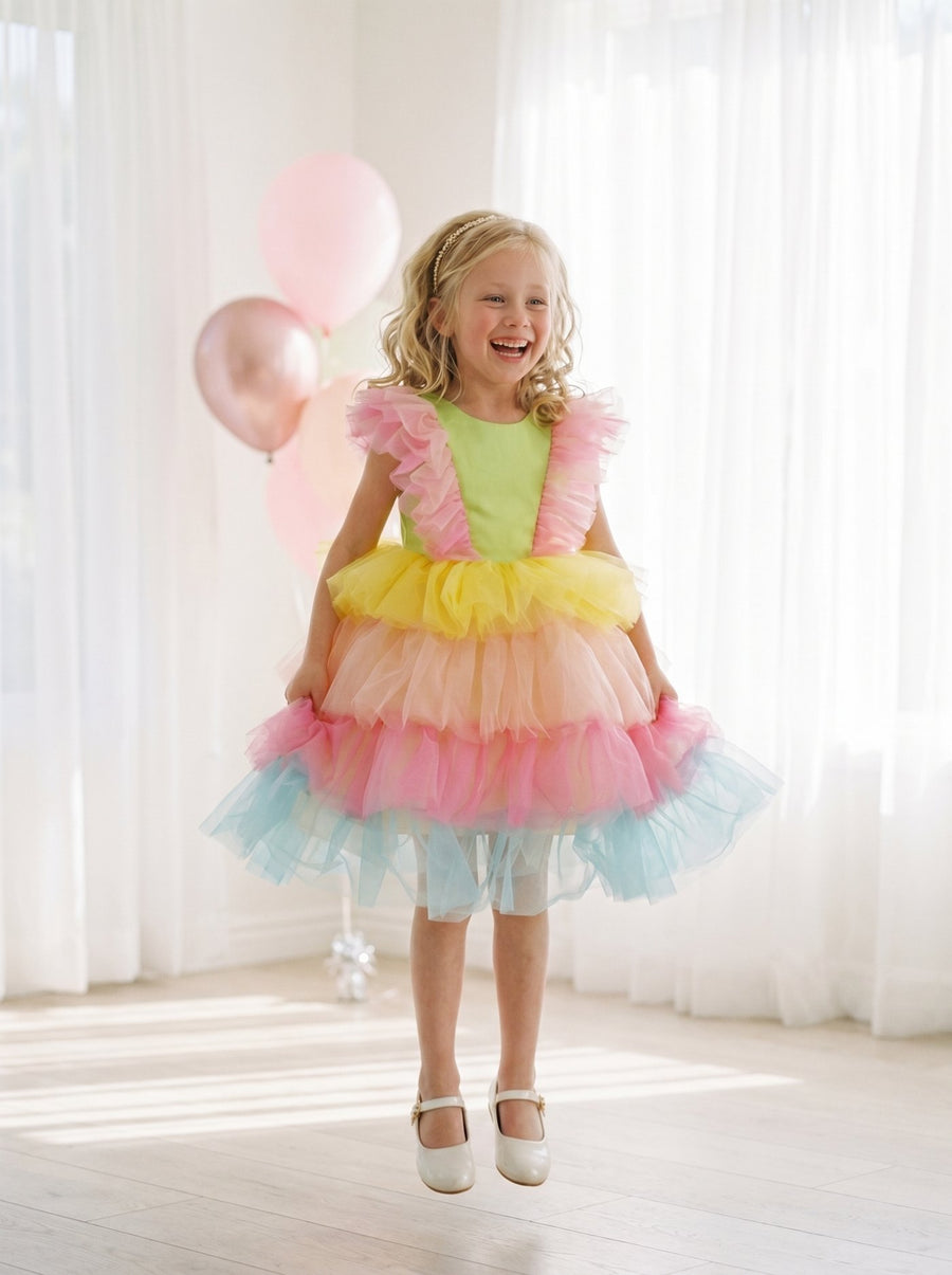 Girls birthday dresses by Faeella
