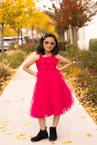 Rosy Enchantment Fairy Dress – fairy - inspired dress for girls, perfect for | Faeella