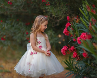 Whimsical 3D Butterfly Party Dress – fairy - inspired dress for girls, perfect for | Faeella